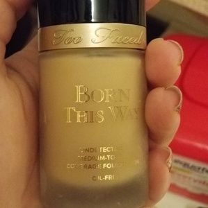 Born this way too faced foundation.